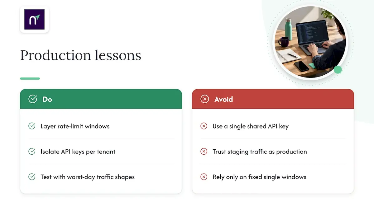A few production lessons worth remembering — overview diagram